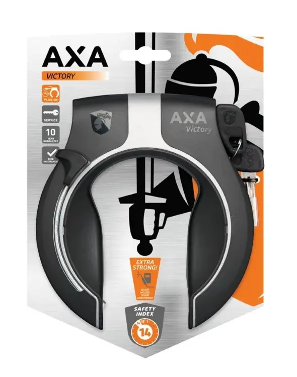Slot Axa ringslot ** victory grijs/zwart