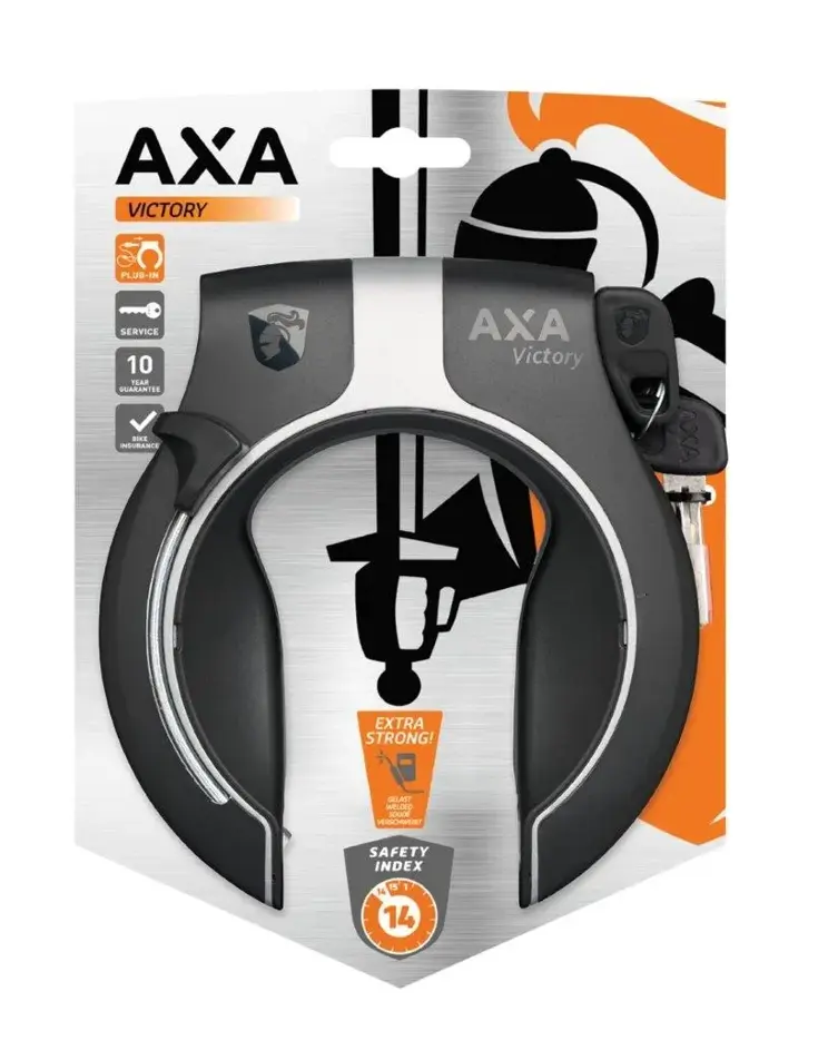 Slot Axa ringslot ** victory grijs/zwart