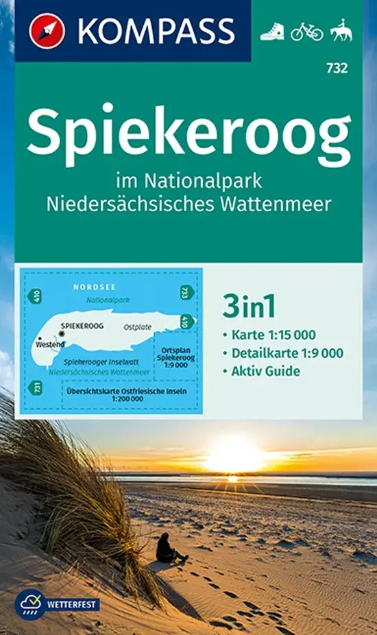 Wandelkaart WK732 Spiekeroog