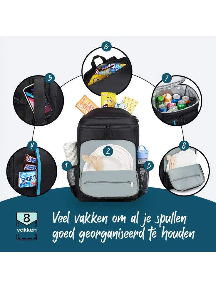 Koelrugzak XXL - 30L