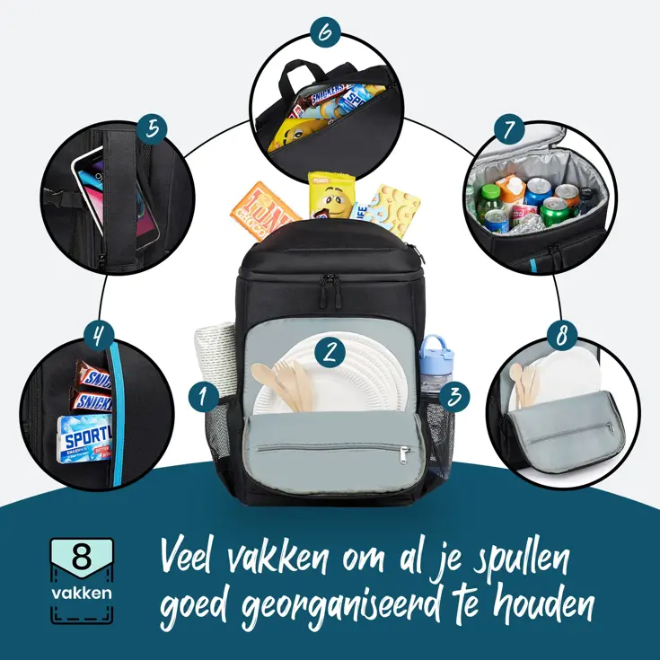 Koelrugzak XXL - 30L