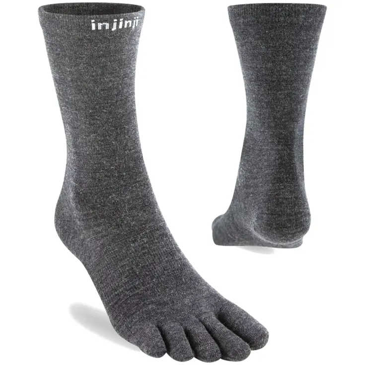 Injinji Liner Crew Merinowol sokken