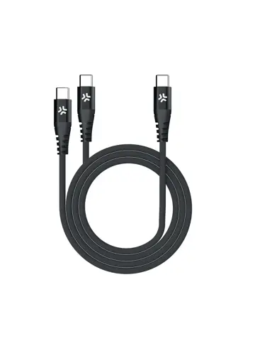 USB-C naar dubbele USB-C oplaadkabel 100W