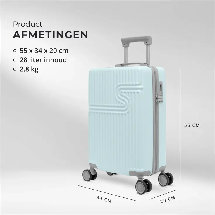 Handbagage koffer 55cm - 28L