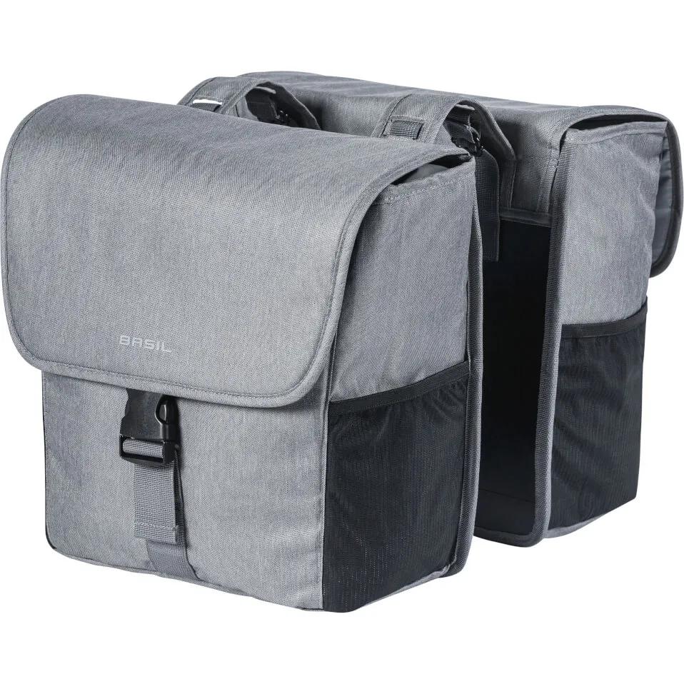 Basil  Dubbele Fietstas Go Bag 32 Liter  Grijs main product image