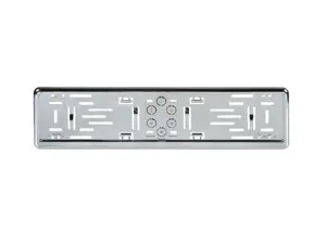 Chromen ABS kentekenplaathouder 535x140 mm