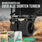Bolderkar Opvouwbaar XL met Dak