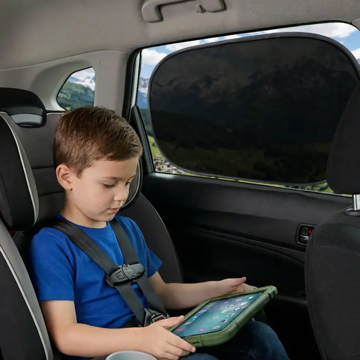 Zonnescherm Auto Zijruit - Set van 2