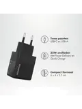 Wall Charger - Oplader - USB-C/USB - 35 Watt