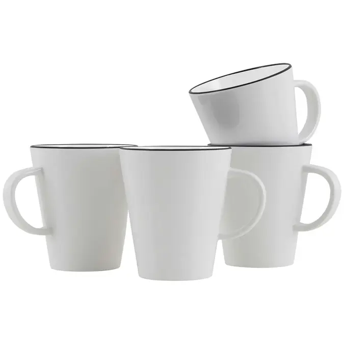 Gimex Linea Line Mok 4 Stuks