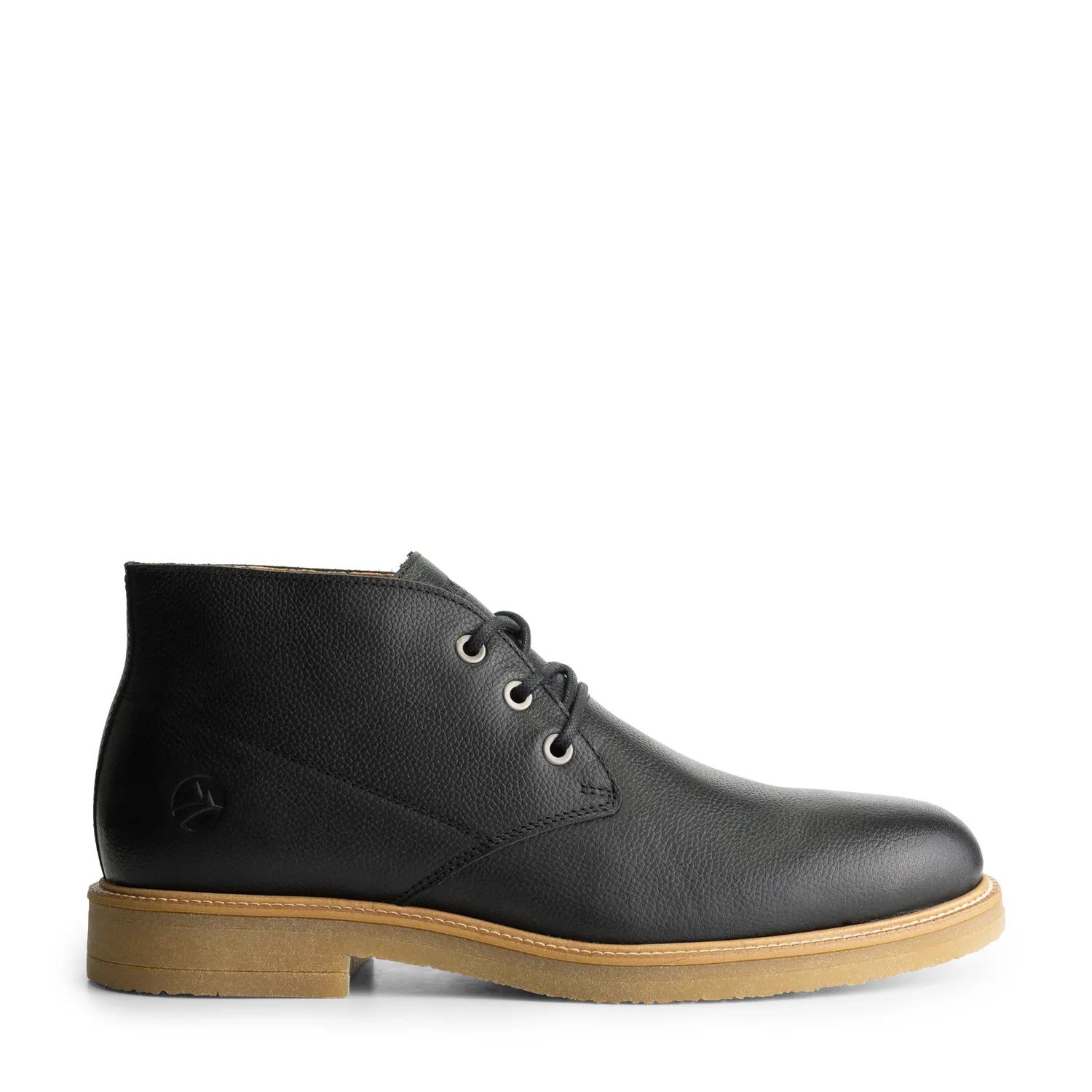 Travelin' Rutland heren  Veterboots  Zwart