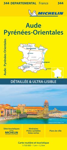 Wegenkaart Local 344 Aude