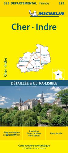 Wegenkaart Local 323 Cher - Indre