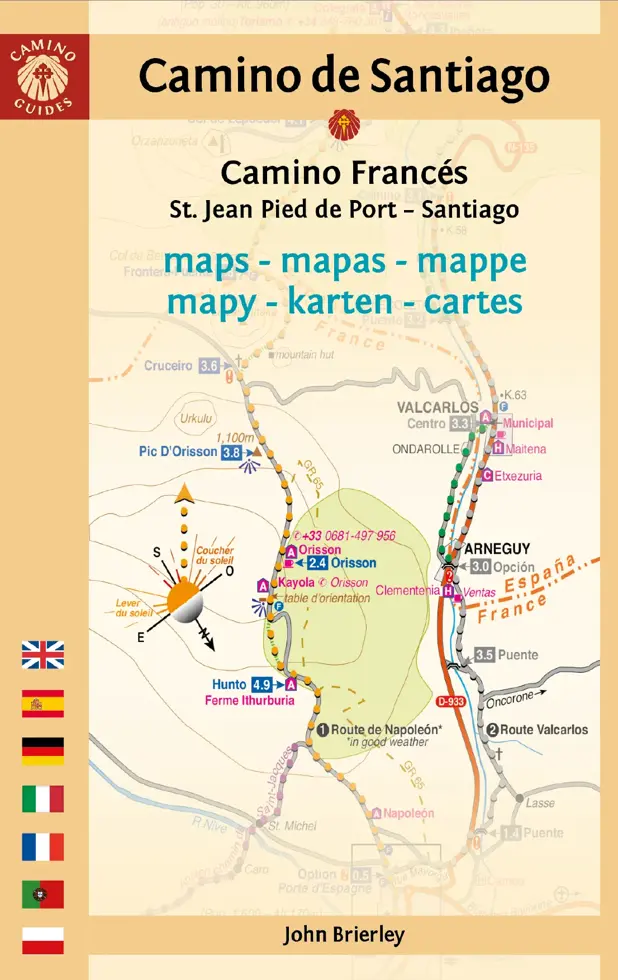 Kaartenatlas Camino de Santiago Maps
