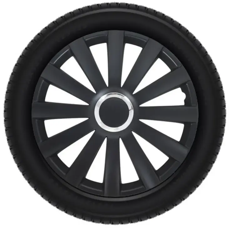 Wieldoppen set - 13 inch - Spyder Zwart