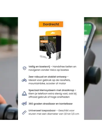 Telefoonhouder Fiets en Scooter