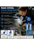Noodpakket L met Powerbank-Noodradio-Waterfilter