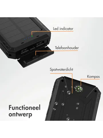 Solar Powerbank 10.000 mAh