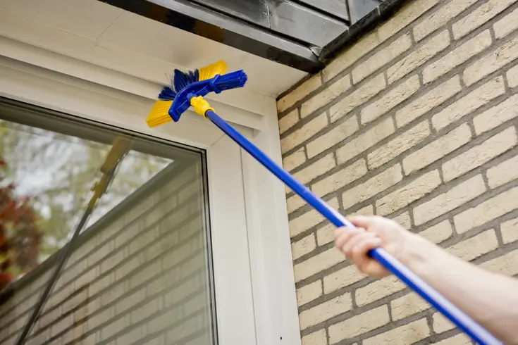 Hoek en dakgootborstel multi - Shine

