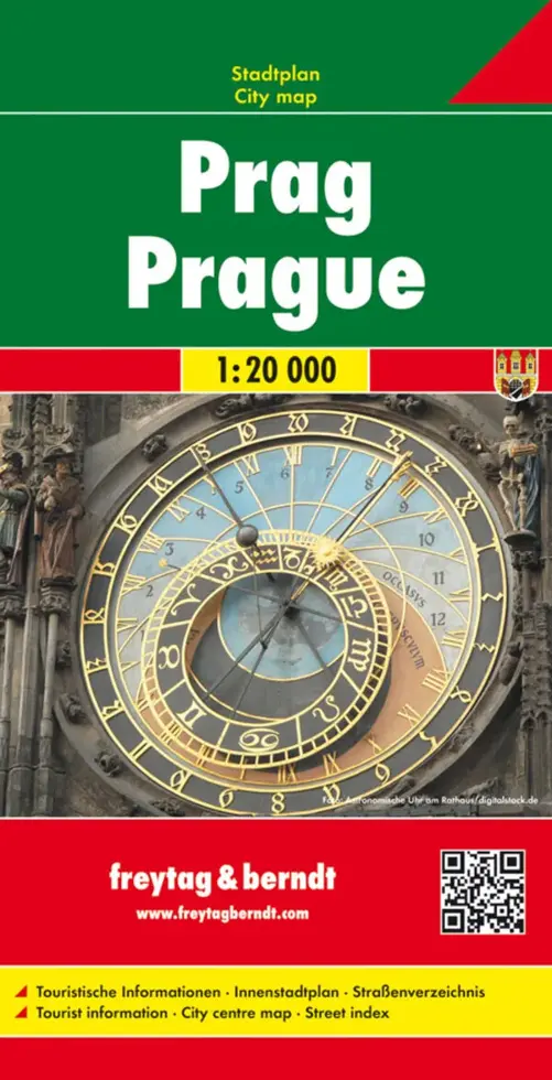 Stadsplattegrond Praag