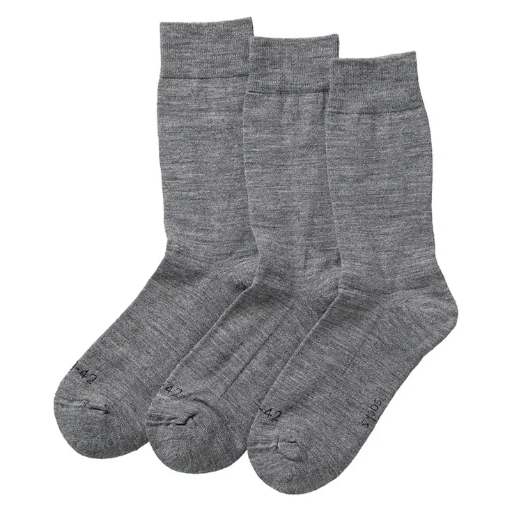 Badstof Zool - Merinowollen sokken