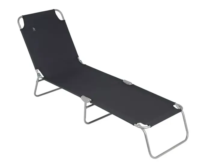 Bo-Camp - Ligbed - 5 Standen - Grijs