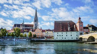 Duitsland_Deutsche Donau_Regensburg_Stadtansicht_Dom 