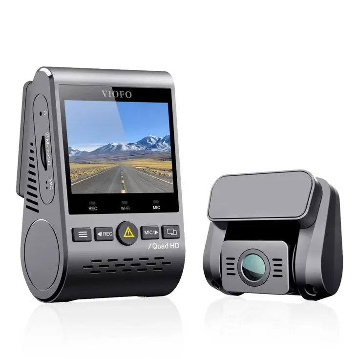 A129 Plus 2CH Duo 2K Wifi GPS dashcam
