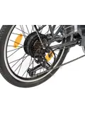 l' Escapade vouw-ebike donkergrijs