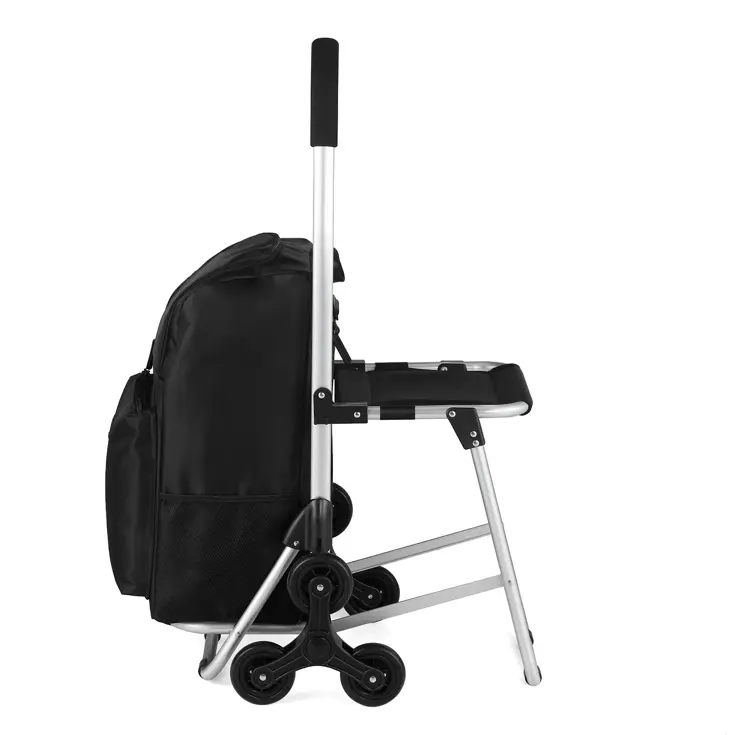 Boodschappentrolley 35L - Trapwielen