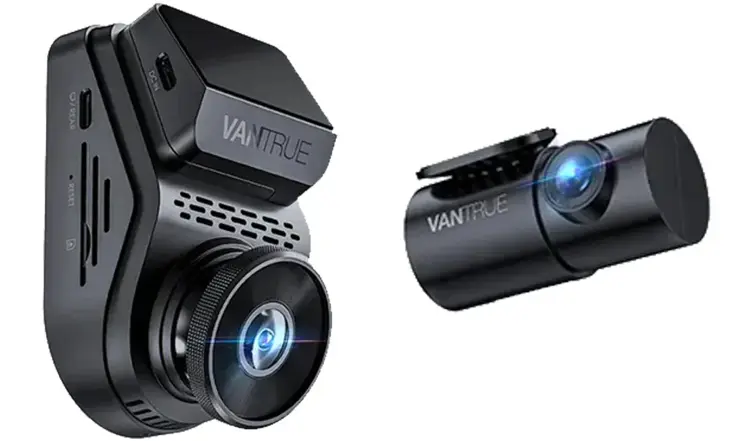 S1 Pro Dual 2.7K Wifi GPS dashcam