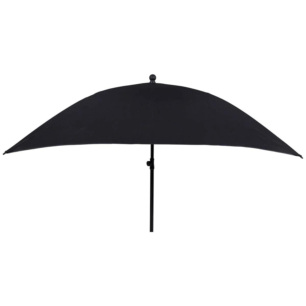 Bo-camp  Parasol Vierkant 170x170 cm  Zwart
