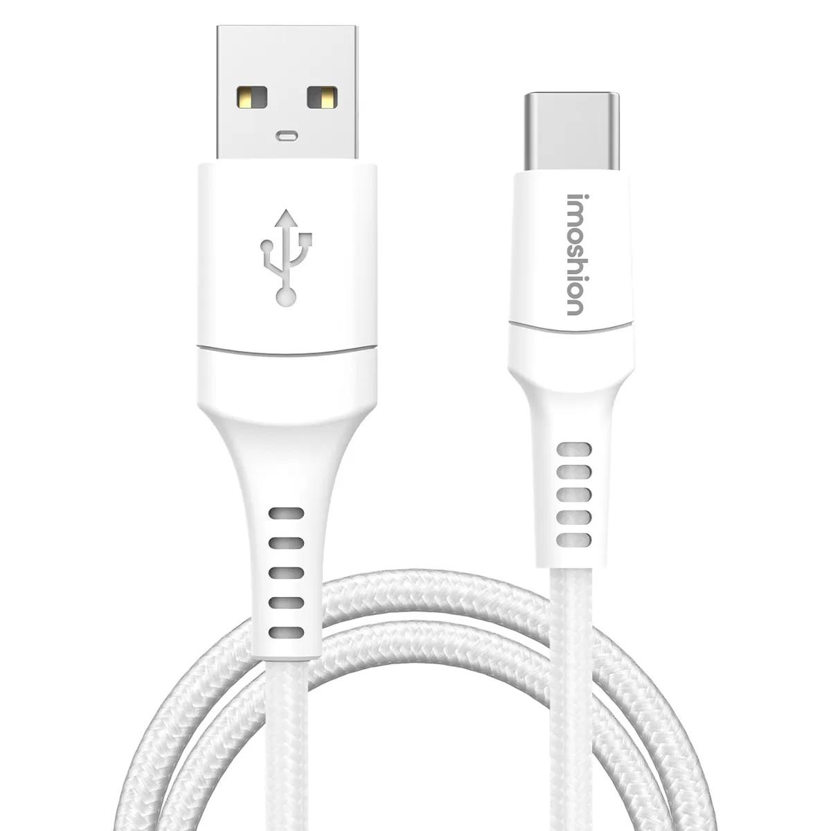 Imoshion   USB-C naar USB A kabel  2 meter  Wit main product image