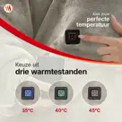 Seranova Elektrische Snuggle Hoodie Deken