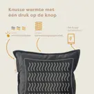 Pleafs Warmtekussen 45x45cm Plush