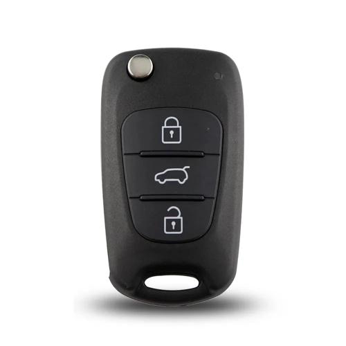 Klapsleutelbehuizing 3 knops geschikt voor Hyundai