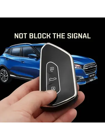 TPU Sleutelhoesje VW - Skoda - Seat Cupra zwart G3