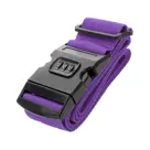 Kofferriem met cijferslot 180 cm – Paars