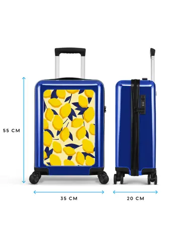 Blue Lemon - Handbagage Koffer - 54cm