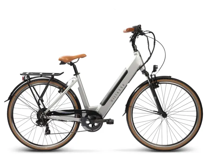 L' Amant Eco BG e-bike Silver Villette