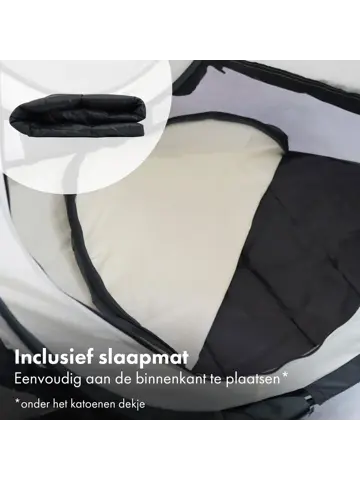 Shane Luxe Campingbedje - Anti-UV 50+ - Peuterbed