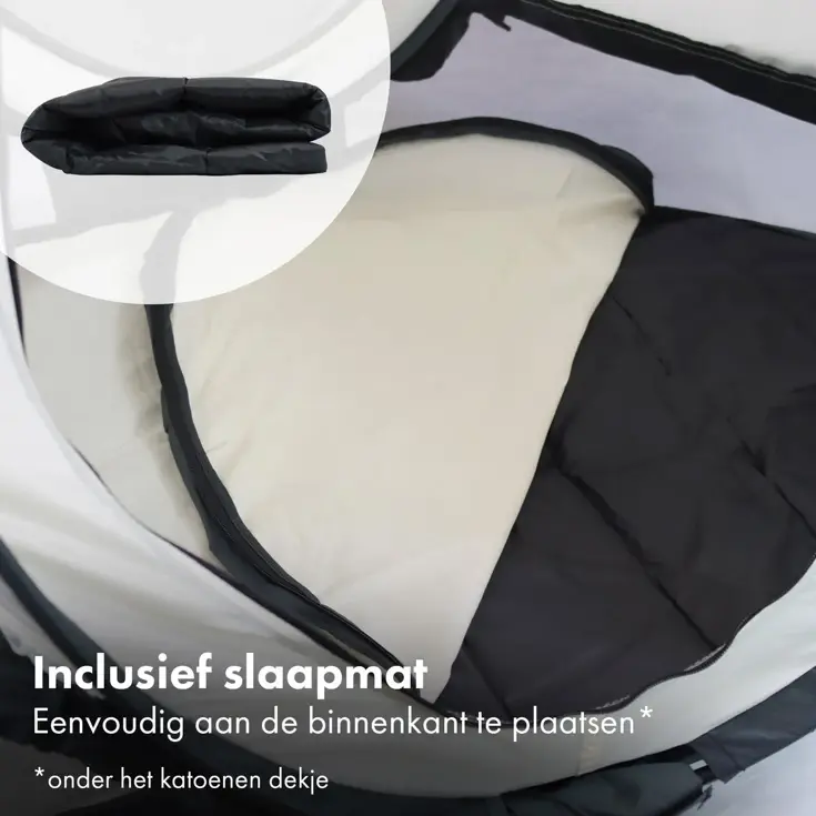 Shane Luxe Campingbedje - Anti-UV 50+ - Peuterbed