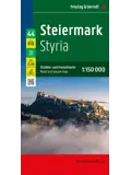 Wegenkaart Stiermarken