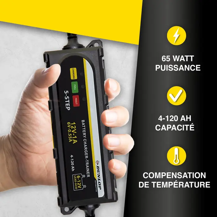 Druppellader voor bijna lege accu - 12V