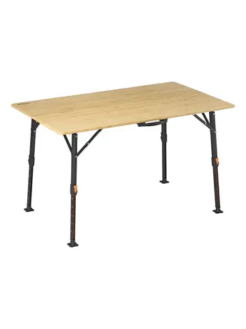 Campout Campingtafel - 120x70x70cm - Bamboe