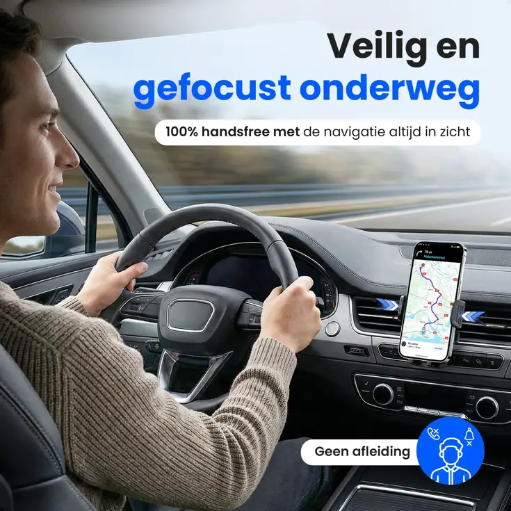Telefoonhouder Auto - Ventilatie - 360°