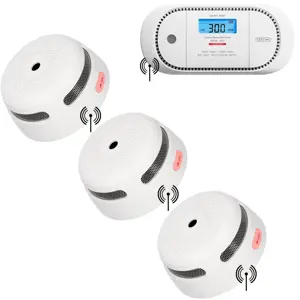 XS01-W Koppelbare rookmelder 3x en CO-melder