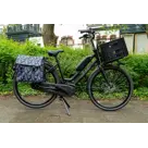 Voltano Dubbele Fietstas Floral Elegance