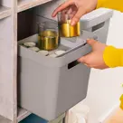 Sigma home - Opbergbox - 18L - 4-delig