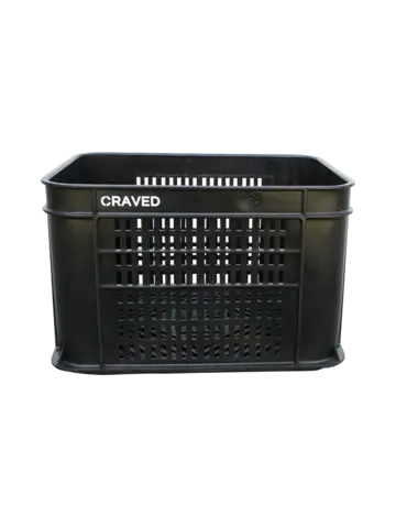 Craved Fietskrat – 30L – Zwart